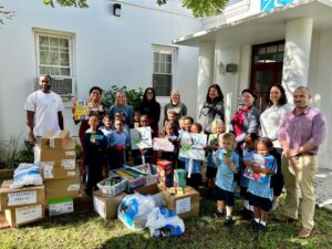 Read more about the article Ariel Re donates $8,000 of supplies to Bermuda public schools